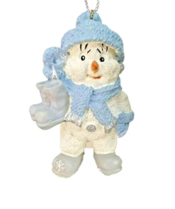 Snow Buddies Skatin' Encore 94213 Christmas Tree Ornament Boxed 1999 VTG - Picture 1 of 10