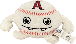 Angels Béisbol Blanco 5” Peluche Criatura Pelota Juguete Suave Relleno MLB Recuerdo - Imagen 1 de 8