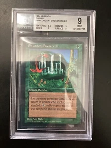 Magic the Gathering, italian Legends, Concordant Crossroads,Beckett 9.0, Look! - Picture 1 of 2