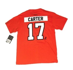 Jeff Carter Philadelphia Flyers kids youth Jersey Style T-shirt sz. Medium New - Picture 1 of 3