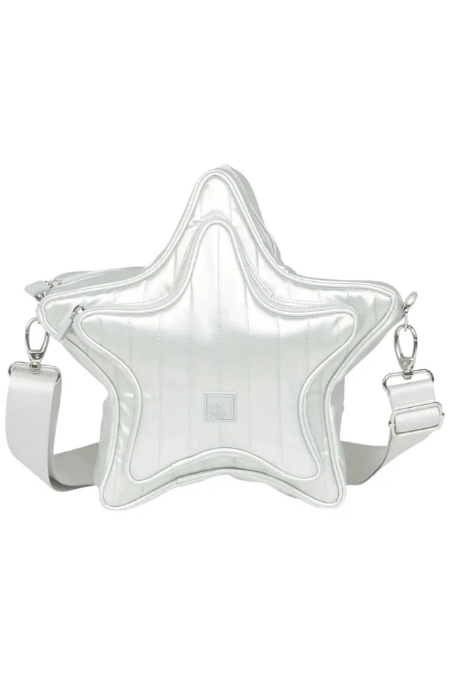 IHKWIP Women's The Shooting Star Crossbody Metallic Silver - Изображение 1 из 1