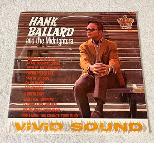 HANK BALLARD & THE MIDNIGHTERS: 1987 LP REISSUE: KING/HIGHLAND: MONO:  EX/VG - Picture 1 of 9