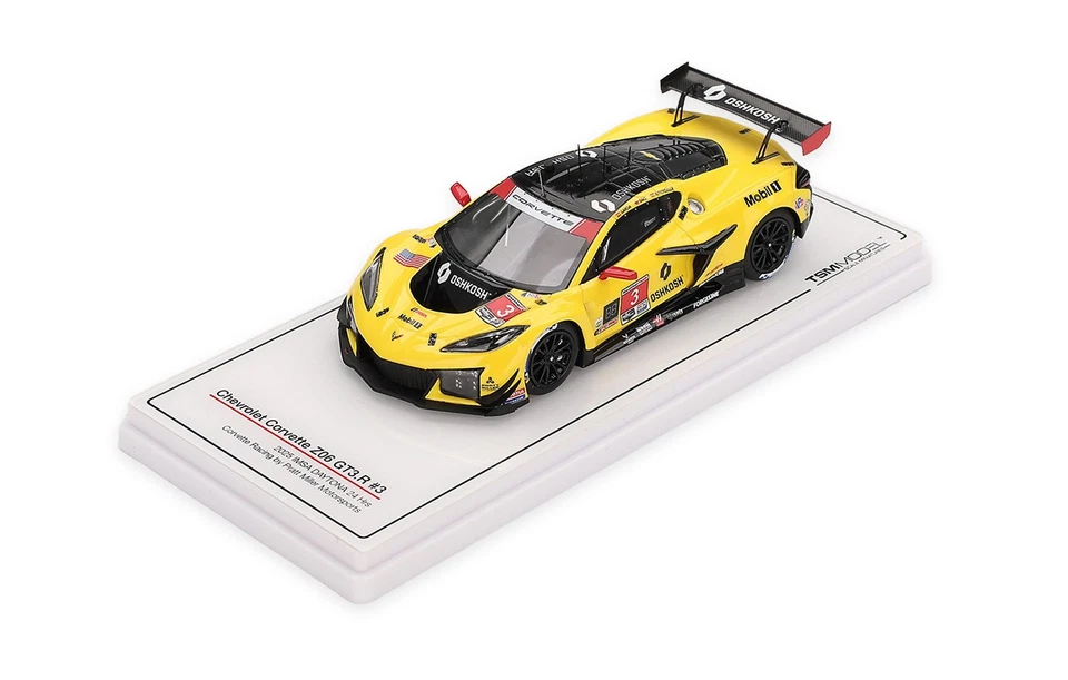 TSM Model 1:43 CHEVROLET CORVETTE Z06 GT3.R 3 PRATT MILLER IMSA 24H DAYTONA 2025 - Immagine 1 di 3