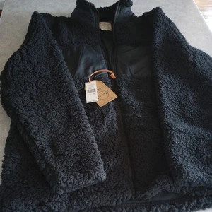 NEW Original Weatherproof Vintage Anthracite Sherpa Blk Full Zip Size XL - Picture 1 of 6
