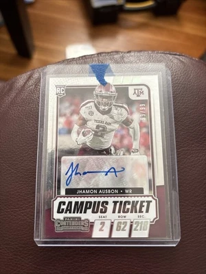 2021 Panini Contenders Draft Pick College Campus Ticket 99/99 Jhamon Ausbon Auto - Image 1 of 3