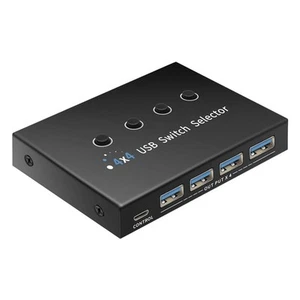 USB 3.0 für KM Selector 4 Computer Laptop PC Host Sharing 4 USB-Geräte KVM6503 - Bild 1 von 10