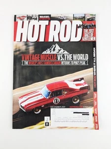 Hot Rod Magazine Dec 2017 Vintage Muscle Vs the World Most Famous Camaro - Imagen 1 de 2
