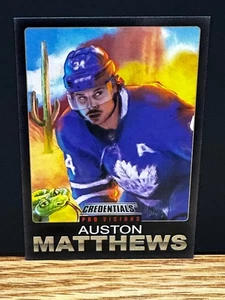 2021-22 UD Credentials Auston Matthews Pro Visions #3 Maple Leafs - Picture 1 of 4