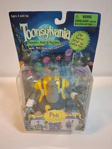 1998 Toy Island Toonsylvania Figure Phil MOSC - Picture 1 of 3