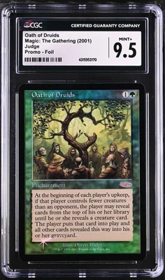 Oath of Druids (CGC MINT+ 9.5) - Foil - MTG Judge Promos - RareCo - Image 1 of 4