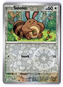 Sentret Reverse Holo Common SV09: Journey Together 118/159 NM - Picture 1 of 2