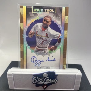 2024 Topps Five Star Ozzie Smith Five Tool Phenom Auto #FTP-OS/25 - Cardinals - Imagen 1 de 2