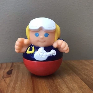 Playskool Weeble Wackelfigur Pilot Vintage Jet Ersatz Ace Vintage 1987 - Bild 1 von 3