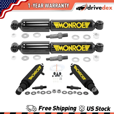 Front Rear Monroe Shocks Absorbers For 1975 1976 1977 1978 GMC C25 Suburban - Image 1 of 4