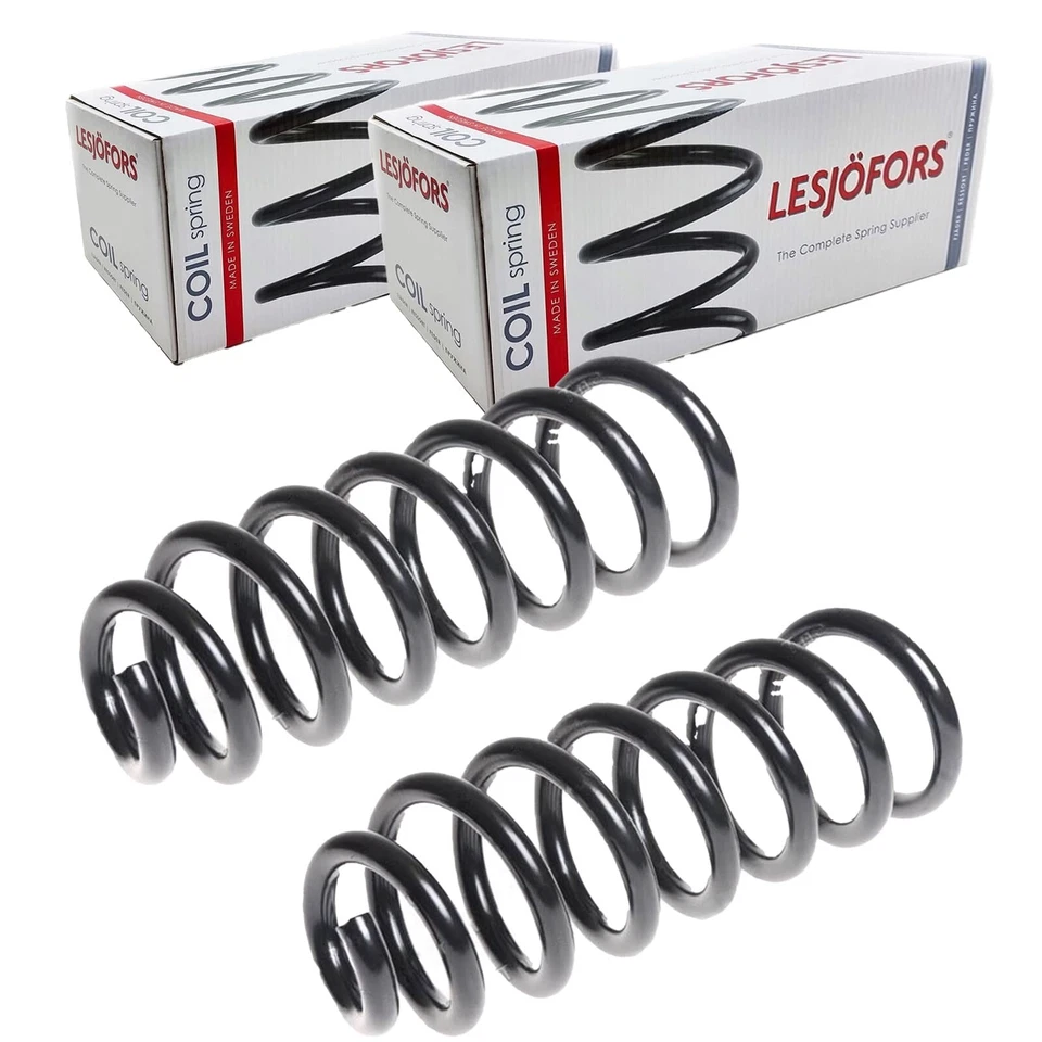 2X LESJÖFORS MUELLES DE SUSPENSIÓN TRASEROS APTOS PARA AUDI Q7 IZQUIERDO+DERECHO - Imagen 1 de 3