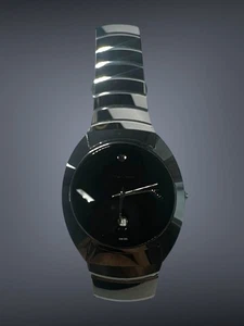 Andre Giroud AG 305091 Reloj de Cuarzo Cerámico Negro Esfera Negra Alto Brillo - Imagen 1 de 11