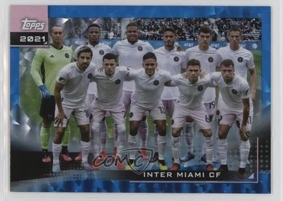 2021 Topps MLS Retail Blue Icy Foil /25 Inter Miami CF #140 - Image 1 of 2
