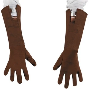 Guantes Marrones CAPITÁN AMÉRICA Niños Guantes Largos Niños Disfraz Accesorio - Imagen 1 de 1