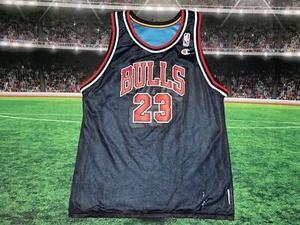 Michael Jordan #23 & Grant Hill #33 Champion Youth Jersey Sz XL Doble Side Used - Picture 1 of 11