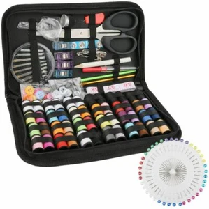 172pc Home Travel Sewing Kit Thread Threader Needle Tape Measure Scissor Thimble - Picture 1 of 7