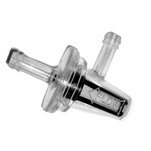 1Pcs Universal Motorcycle Right Angle Inline Fuel 1/4 Inch 6mm Hose Lines forI1 - Picture 1 of 6