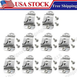 10x clip supporto microfono per Motorola CDM750 CDM1250 CDM1550 CM200 CM300  - Foto 1 di 5
