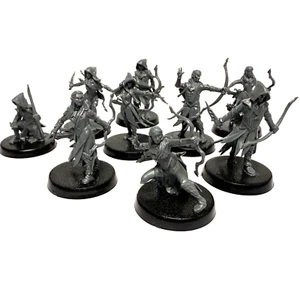 GW LOTR - Mirkwood Rangers, assembled unpainted, 9 plastic warriors - Bild 1 von 4