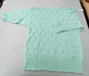 Damen Pullover / Handarbeit Gr. 38/40 selbst gestrickt ( 8) - Bild 1 von 6