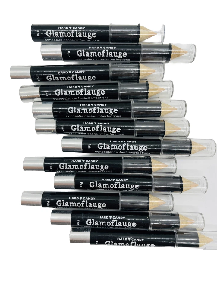 Lot of 12 ~ Hard Candy GLAMOFLAUGE in LIGHT #312 Heavy Duty Tattoo/Scar PENCILS - Image 1 of 1