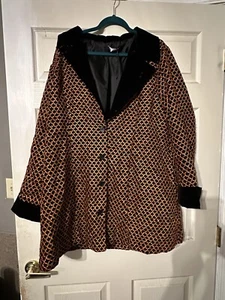 Foxblood Suzy Coat 2X NWT - Picture 1 of 2