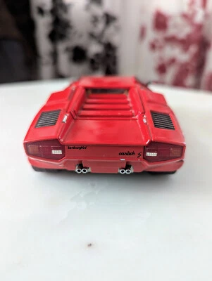 Литой автомобиль Franklin Mint 1985 LAMBORGHINI COUNTACH красный 5000 S масштаб 1:24 - Изображение 1 из 4