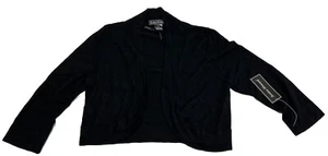 Jessica Howard schwarzer Missy Überwurf Größe Small leichter Pullover Oberteil Langarm - Bild 1 von 9