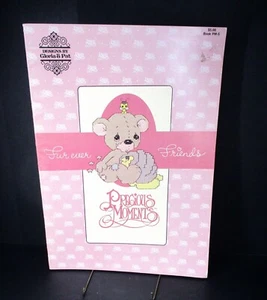 Designs By Gloria & Pat Precious Moments Fur-ever Friends Counted Cross Stitch - Picture 1 of 5
