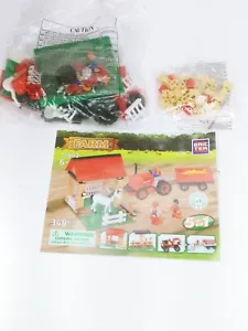 Farm 5 in 1 BricTek Building Block Construction Toy Brick Tractor 11803 Open Box - Picture 1 of 5