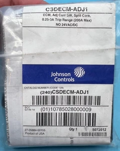 Johnson Controls CSDECM-ADJ1 Current Switch - Picture 1 of 2