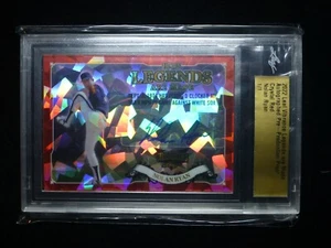 2022 Leaf Vibrance Legends Nolan Ryan Pre Proof Auto Crystal Red 1/1 - Bild 1 von 2