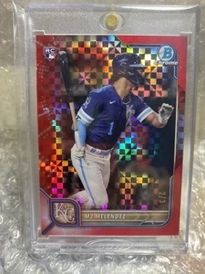 2022 Bowman Chrome X Fractor MJ Melendez 2/3 - Picture 1 of 2