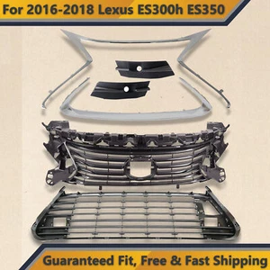 6Pcs Grille Molding Trim Set Assembly for 2016 2017 2018 Lexus ES ES300h ES350 - Picture 1 of 10