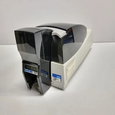 Datacard SP60 Thermal Transfer Full Color ID Card Printer USB LAN *NO AC Adapter - Image 1 of 4