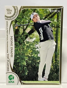 Mone Inami 2022 JLPGA 90th GEN #01 Golf Top Players Epoch Official Trading Card - Picture 1 of 9