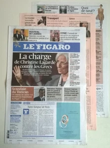LE FIGARO N°21 094 du 28/05/2012 - Haneke 2è Palme d'or / Entretien Rafael Nadal - Picture 1 of 12