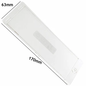 Backofen Dunstabzugshaube Dunstabzugshaube Glühbirne Diffusor Abdeckblende Leiste 63 x 170 mm - Bild 1 von 4
