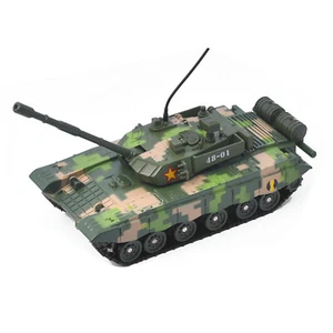 1:48 M1A2 Tank Sound&Light Military 99B Main Station Battle Leopard 2 Armored B - Picture 1 of 11