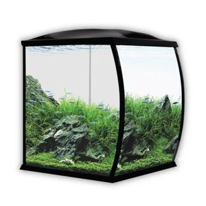 Acquario in Vetro Arrotondato Roxy 25 Nero 25 Litri - Foto 1 di 2