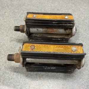 Vintage Western Flyer Bicycle 1/2” Pedals - Picture 1 of 7
