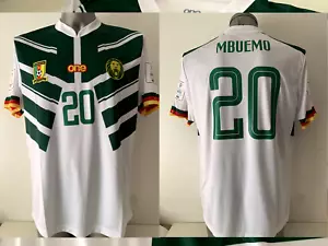 Cameroon Shirt XL MBEUMO Choupo Moting One Jersey Football Soccer BNIB WC 2022 W - Picture 1 of 5