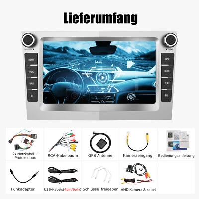 Android13 Apple Carplay Autoradio GPS Für Opel Astra H Vectra Corsa C D Zafira B - Bild 1 von 4