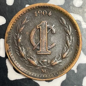 1904-Mo Mexico 1 Centavo Lot#T3454 - Picture 1 of 2