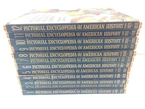 Pictorial Encyclopedia Of American History Books Vol 1 - 12 1450-1932 Vintage - Bild 1 von 9
