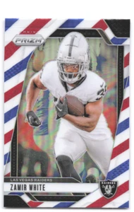 2024 Panini Prizm Red White & Blue Zamir White - Picture 1 of 2